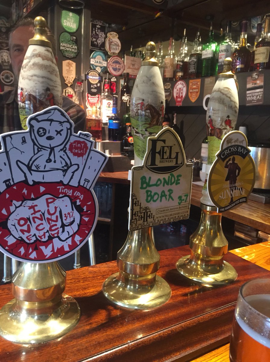 Tonight's beers at the Shepherds!