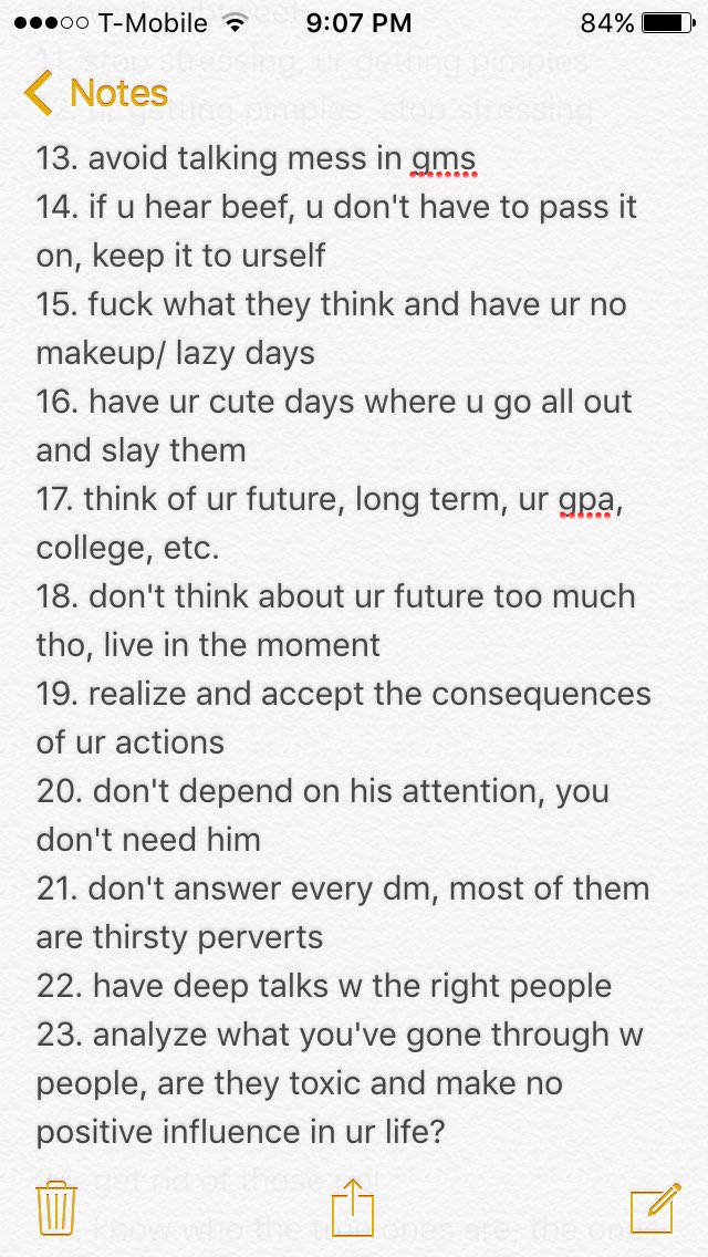 TeresaRipoII's tweet image. I suggest u take a minute to read below:) these are a few tips I add to my notes daily, they might help you too!!