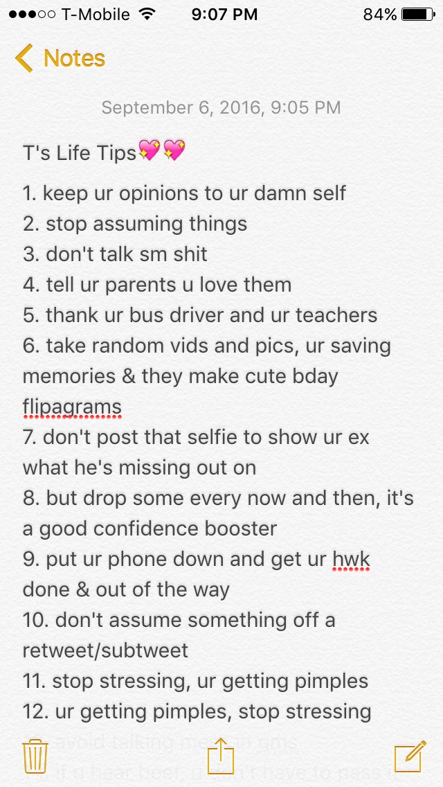 TeresaRipoII's tweet image. I suggest u take a minute to read below:) these are a few tips I add to my notes daily, they might help you too!!