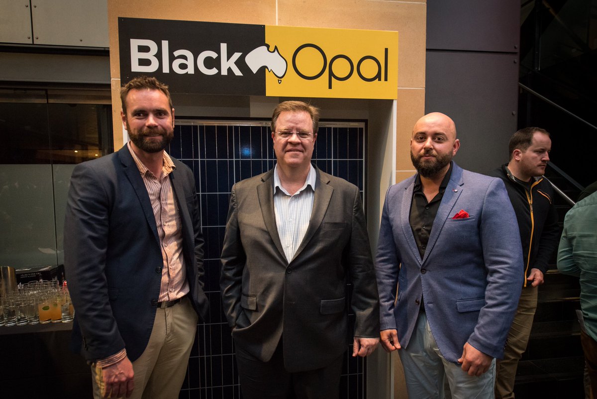 OpalSolar's tweet image. Black Opal launch, the new Australian made panel