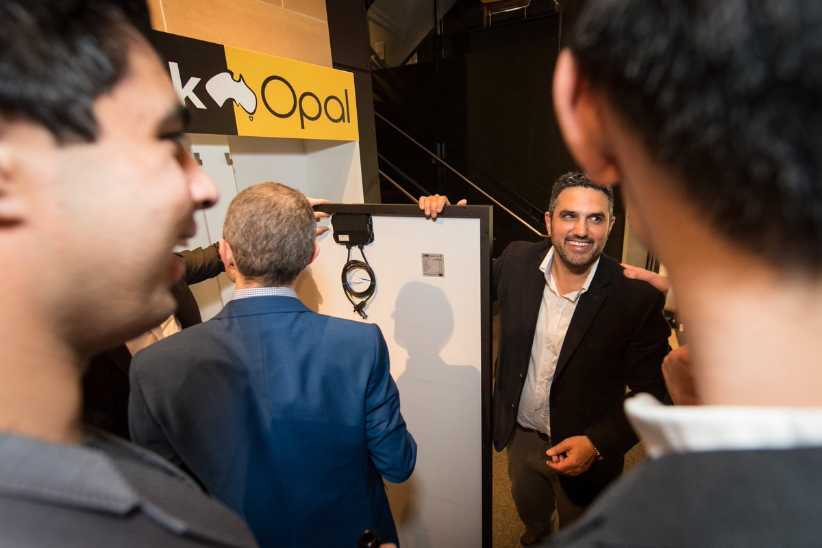 OpalSolar's tweet image. Black Opal launch, the new Australian made panel