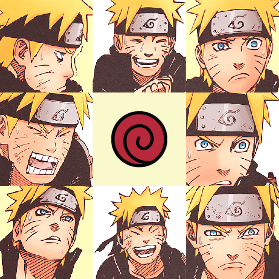 NarutoVillage's tweet image. The various expression of the great Naruto Uzumaki 🍥🙌🏻!