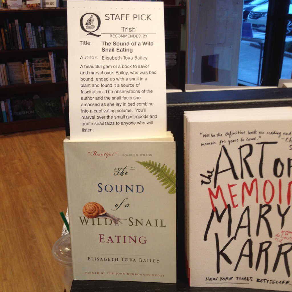 cindyhamelpr's tweet photo. Love this @AlgonquinBooks staff pic @quailridgebooks https://t.co/Yfj2dUcNUM