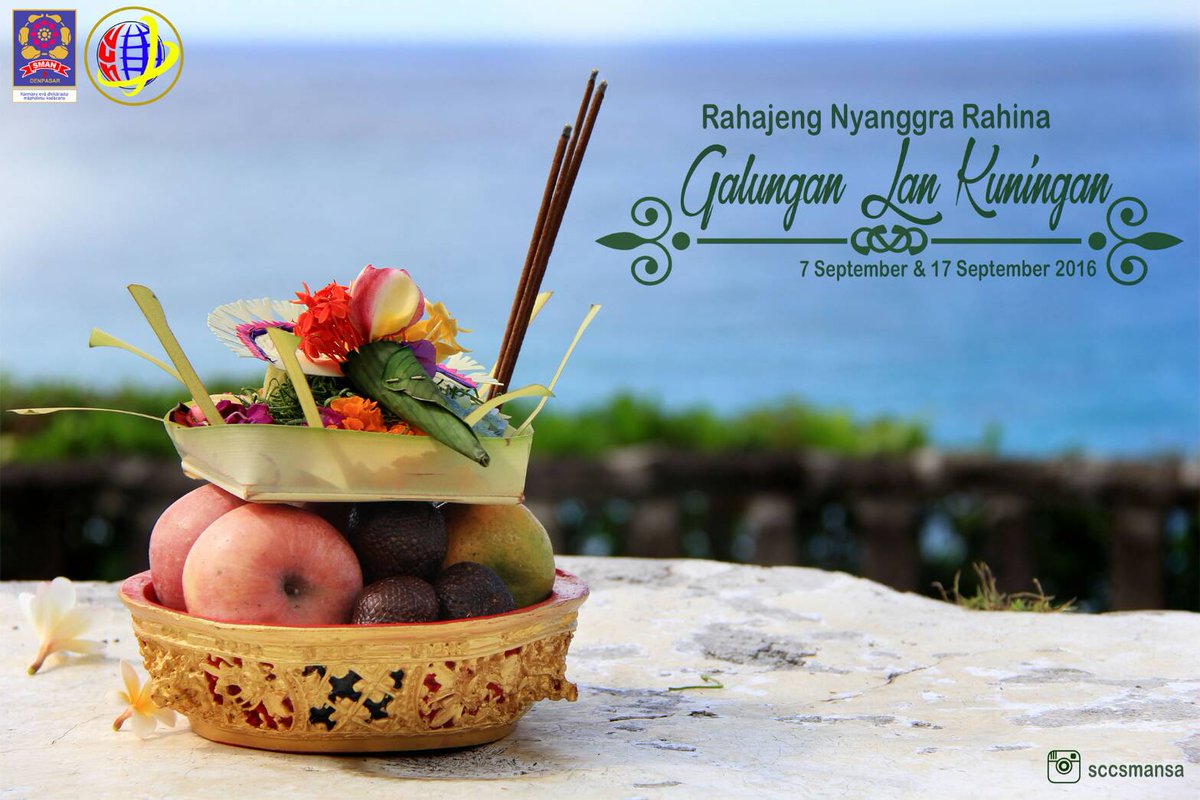 Rahajeng Nyanggra Rahina Galungan lan Kuningan 😇