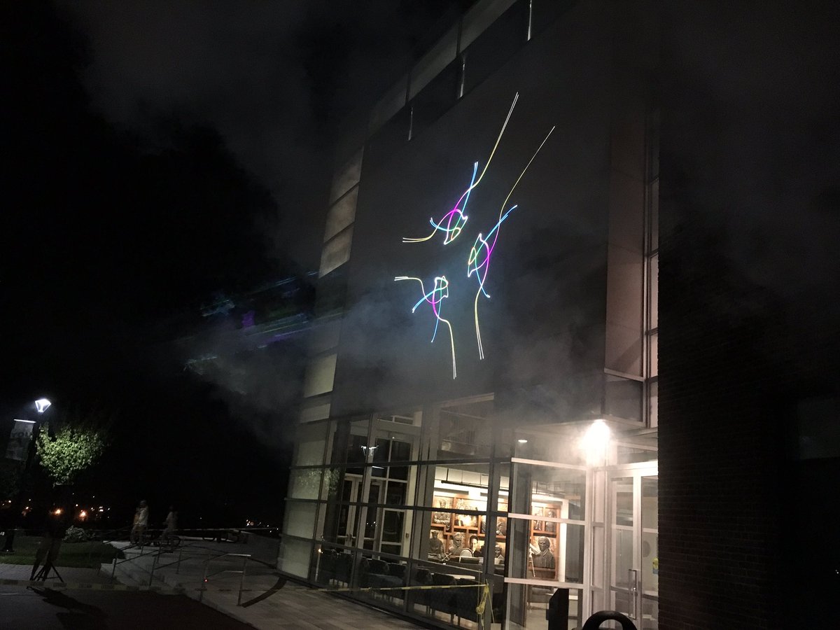 LMC_Makers's tweet photo. Some shots from last nights #lasershow #lasershow #LaborDay #WMF16 @LeMoyne https://t.co/Eb7neqQkIy