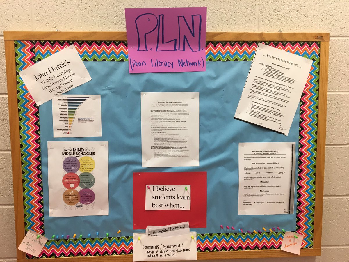 GibboneyRebecca's tweet photo. #LTMSteach check out PLN POST to learn what a PLN classroom looks like! https://t.co/YcrqK4sttT