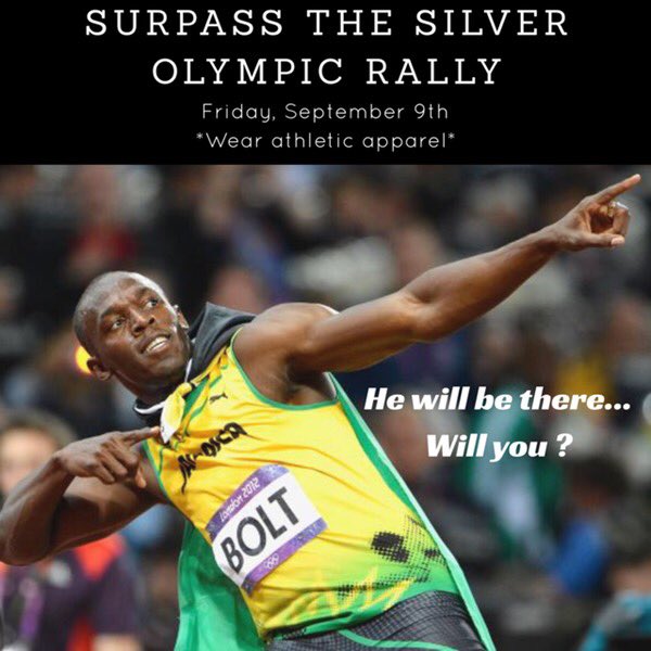 SUSD_SangerHigh's tweet photo. OLYMPIC RALLY THIS FRIDAY
Wear athletic or USA clothes!! 
Get ready to surpass the silver! 
🏊🏼🏋🏽🏃🏽🚴🏽🏓 https://t.co/NZnFot394x