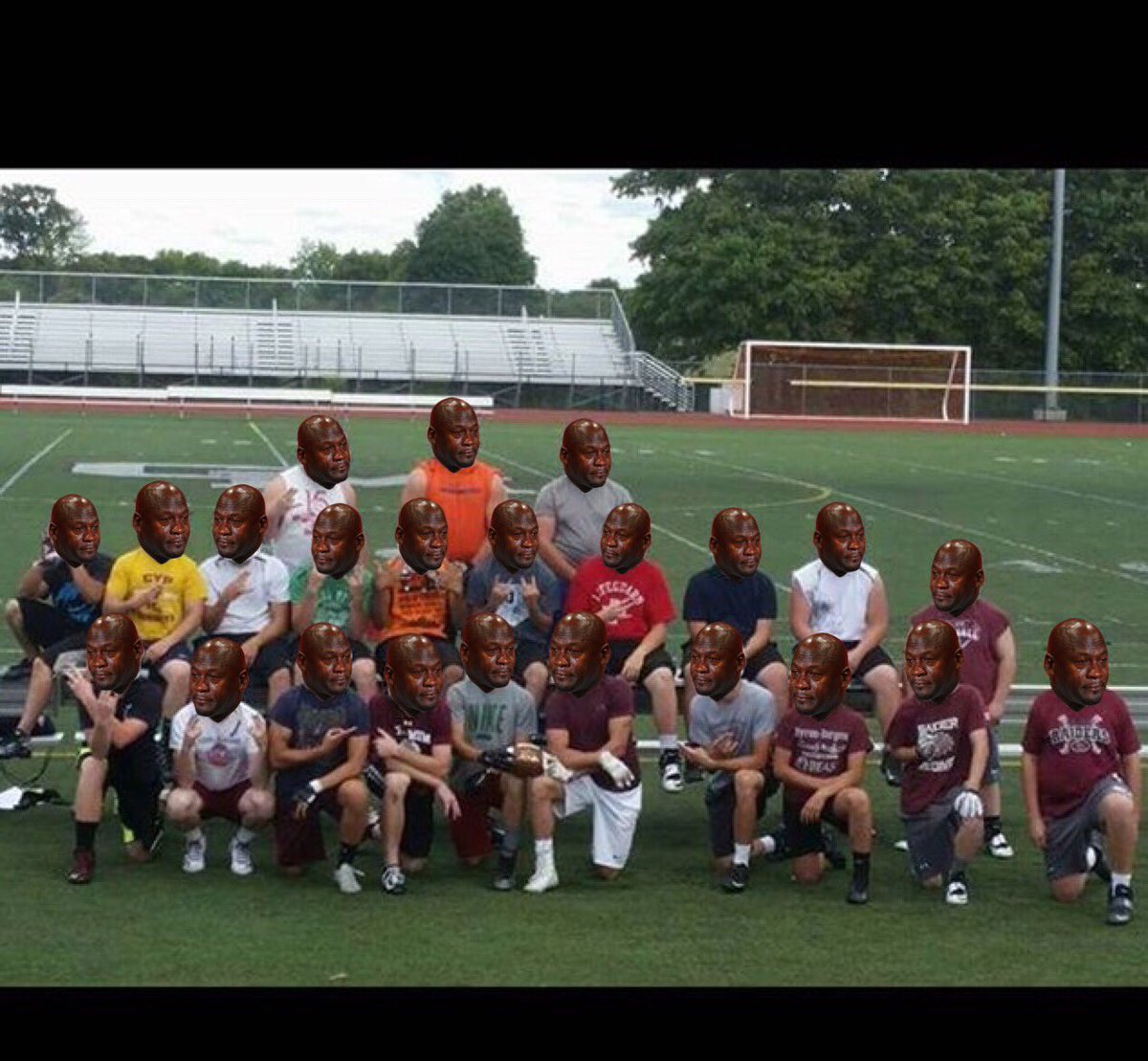 SectionVJordan's tweet photo. Not good to start off a merger with getting murdered by 43. #TCJOTW https://t.co/vBkyvx9SAB