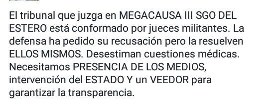 Norieg2Valentin's tweet photo. @todonoticias por favor investiguen el TOF de Sgo del estero https://t.co/3UNAgaVB1d