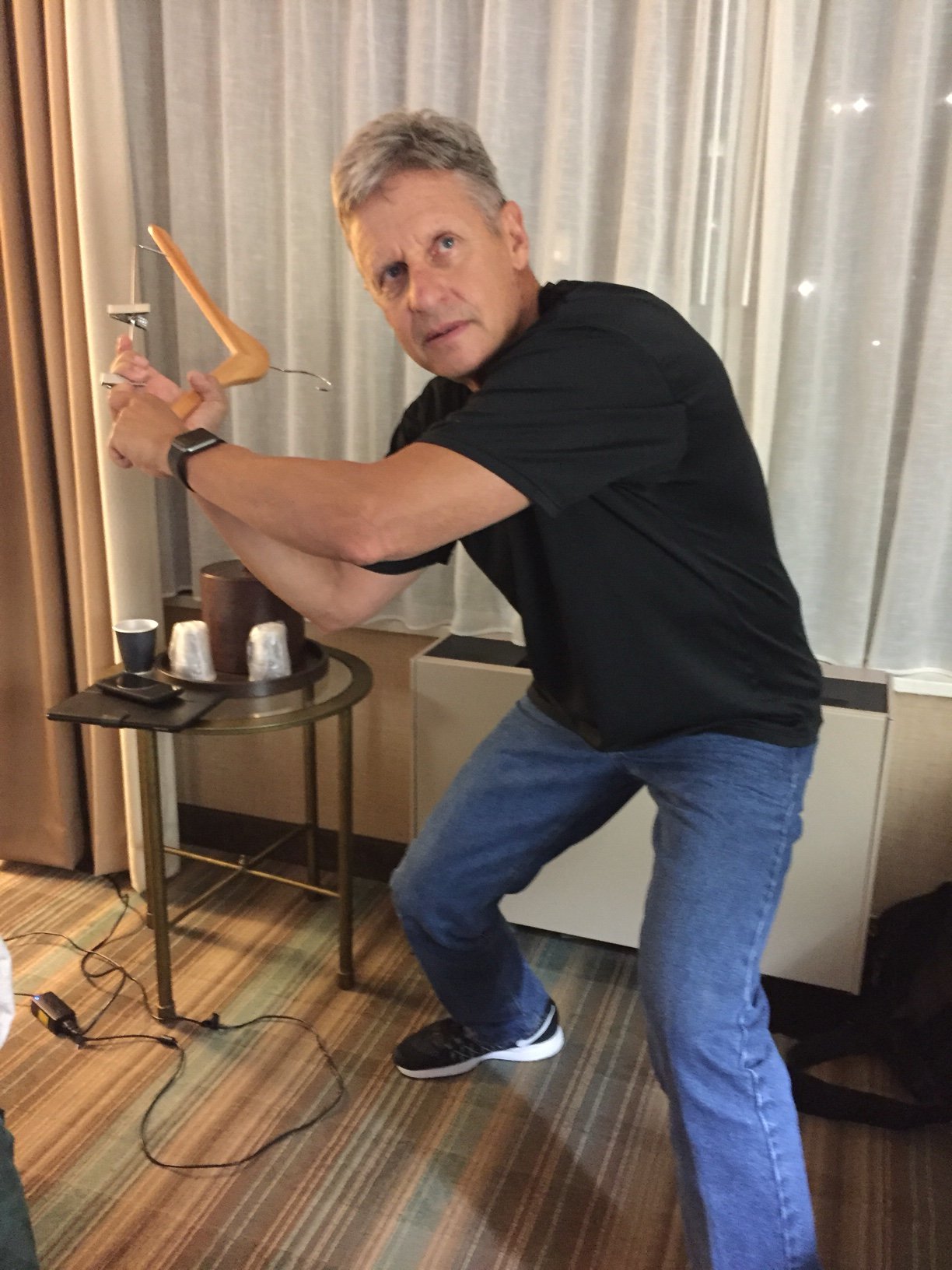 Gov Gary Johnson On Twitter Having Fun During Tonight S