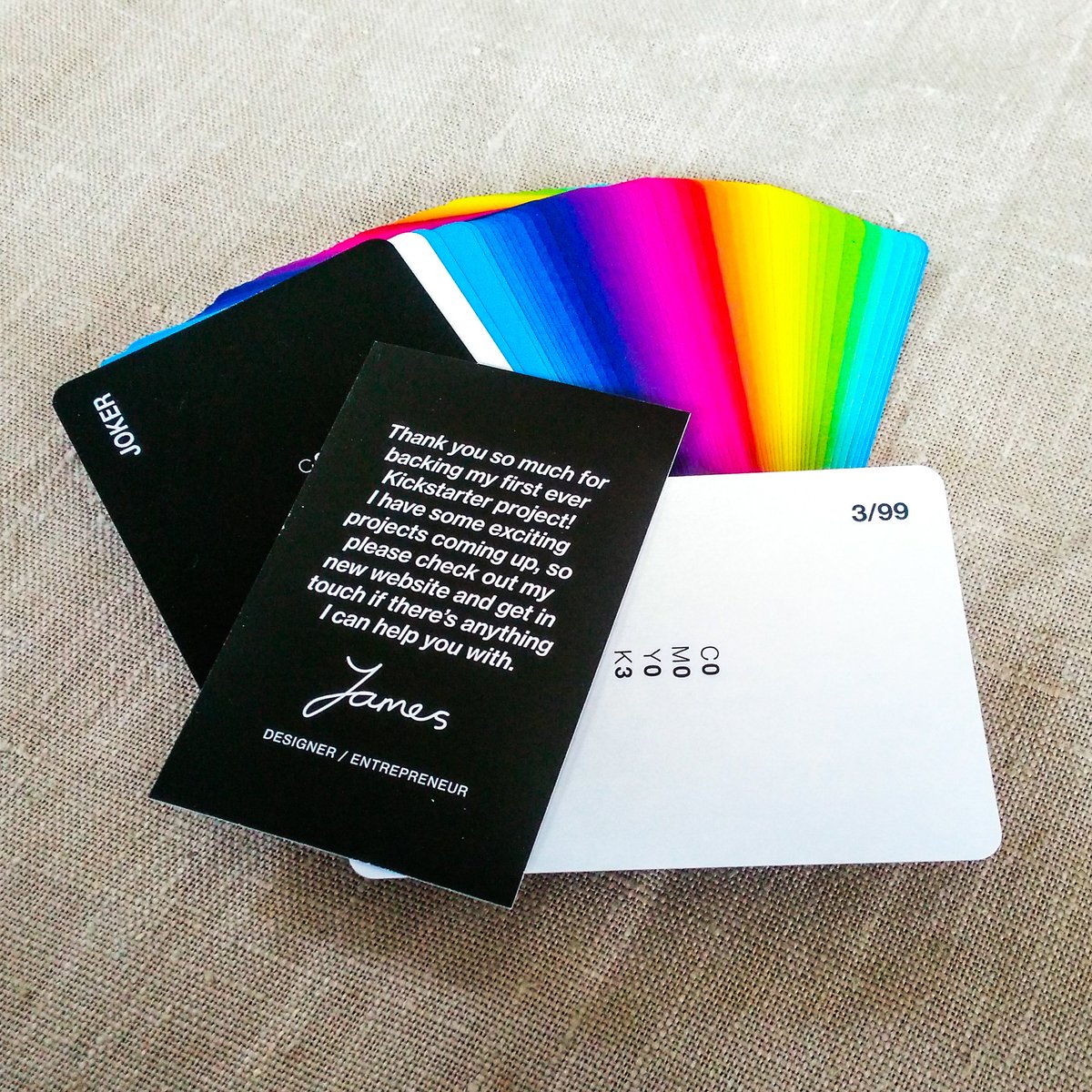 joaoneisinger's tweet photo. @MadeByJamty #DesignerPlayingCards looking forward to the first time playing... https://t.co/SQjFGo9cFm