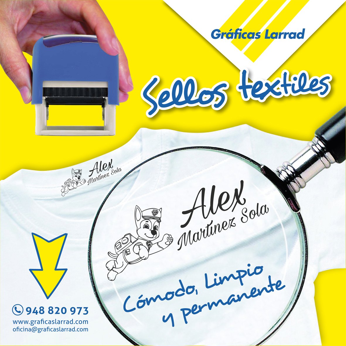 Que tus hijos empiezan el cole y no has marcado su ropa todavía???? No te compliques!!! Te va a encantar :)