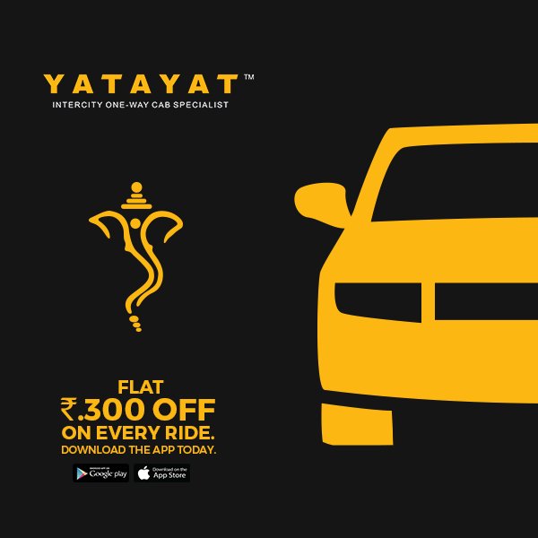 YatayatIn's tweet photo. Flat Rs.300 off on all rides on YATAYAT app, use the PROMO CODE - YTAPP300. App avl - https://t.co/bOV5SGYQHb https://t.co/CkNBjtEmAt