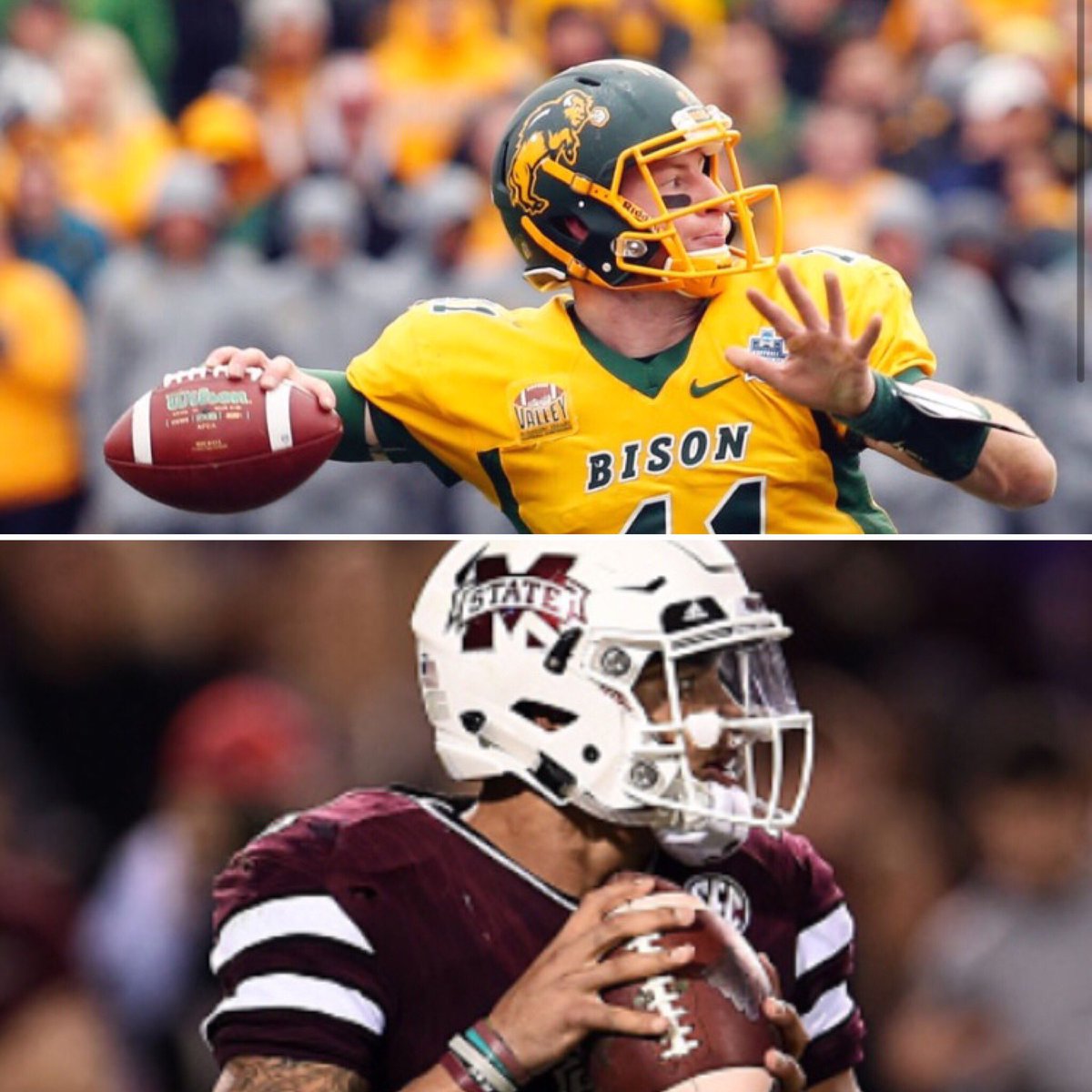 goatmadden's tweet photo. Who will have a better Week 1? Like for Carson Wentz, Retweet for Dak Prescott #nfl https://t.co/gPomP1G2dZ