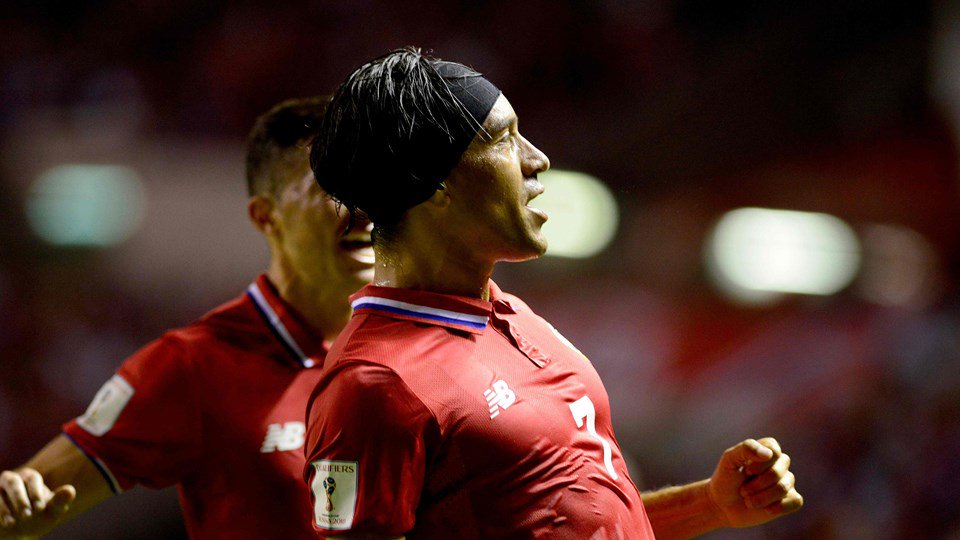 FIFAWorldCup's tweet photo. FT: Costa Rica 3-1 Panama
A Cristian Bolanos double ensures Costa Rica top the group #WCQ 
https://t.co/7ipu8XSBah https://t.co/J5QphNpdx1