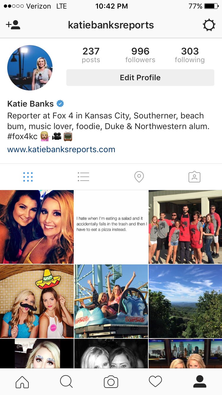 Instagram katie banks Katie Banks