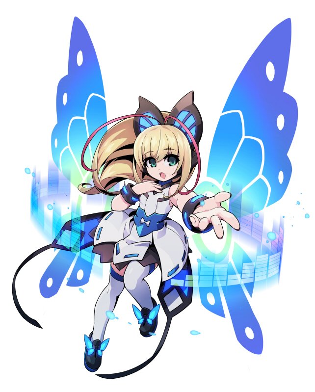 Inti Creates Official 告知 テーマ第二弾 蒼き雷霆ガンヴォルト爪 モルフォ 運命の円環 蒼き雷霆ガンヴォルト爪 モルフォ 多元的宇宙 各150円 が配信開始です Gunvolt 公式ページ T Co E9niehomyi T Co Qsjydwr6qe