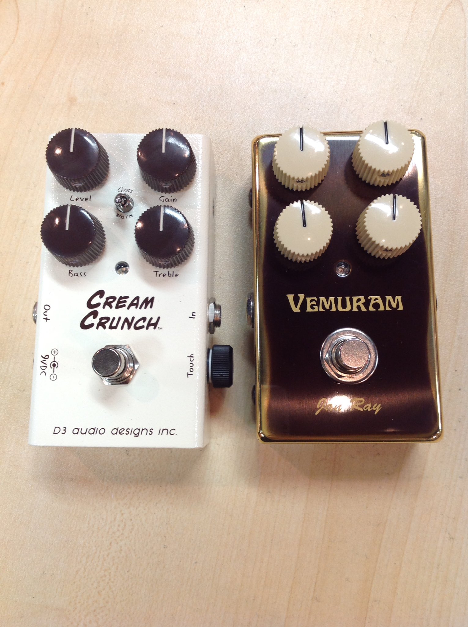 D3 audio design CREAM CRUNCH オーバードライブ D3 audio designs inc. CREAM CRUNCH / Overdrive｜平野楽器