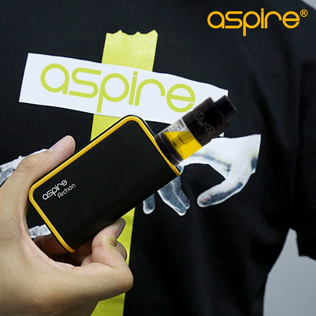 Aspire Archon 150W Mod with Quad-Flex black RDTA.