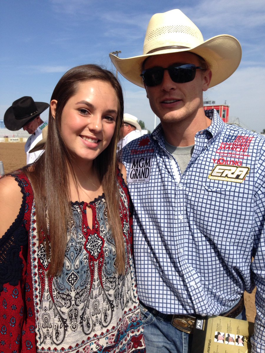 Colette5312's tweet photo. #ERARodeo with @clifcooper in Sheridan!!! https://t.co/4HU6H34sDt