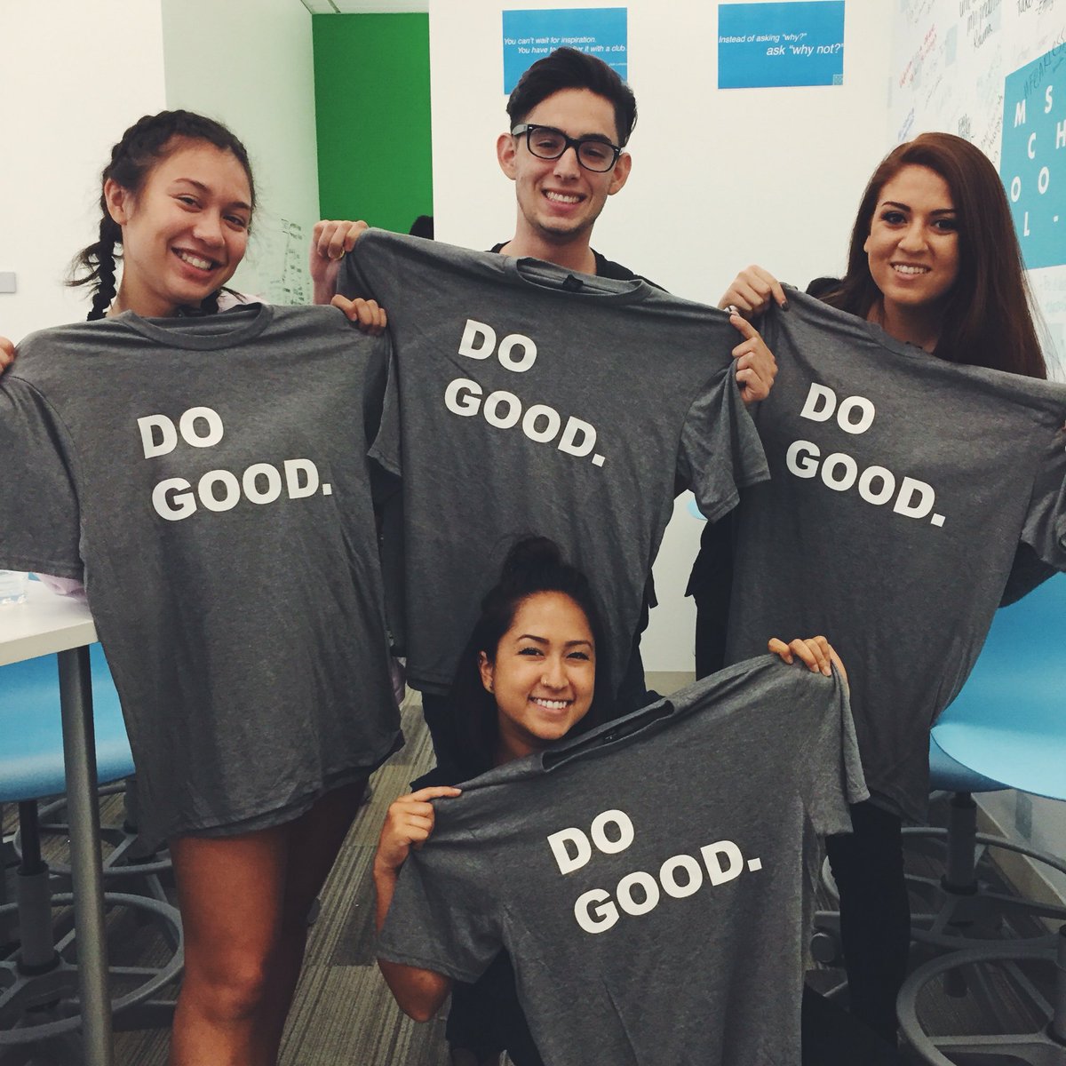 LMUMSchool's tweet photo. The motto. #DoGood #MarketingForGood #MSchoolers https://t.co/2QqZcrvTeC