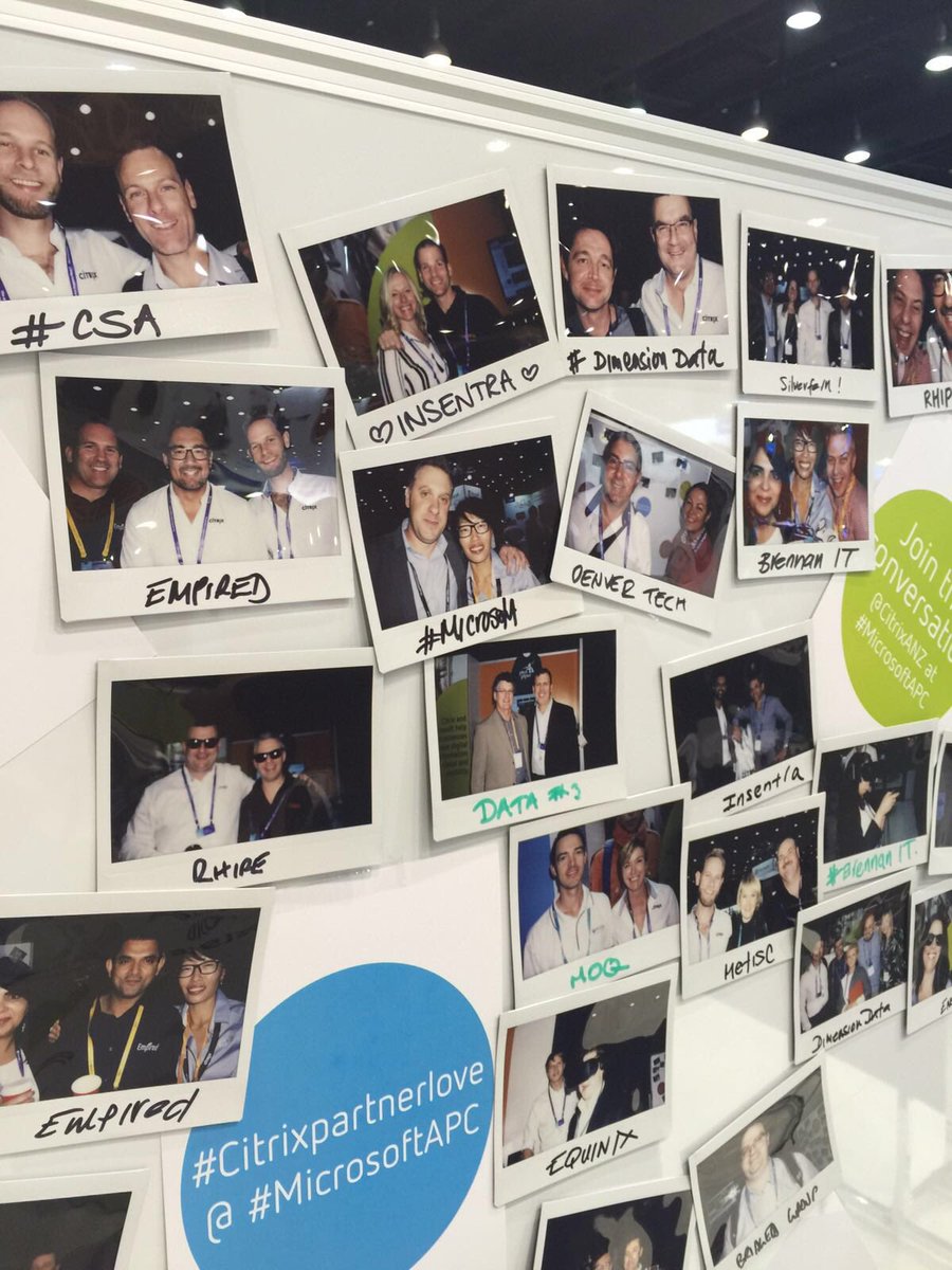 Insentra's tweet photo. Can you spot us amongst all of @citrix partners and friends! #MicrosoftAPC #insentra https://t.co/taoU1ZqEiq