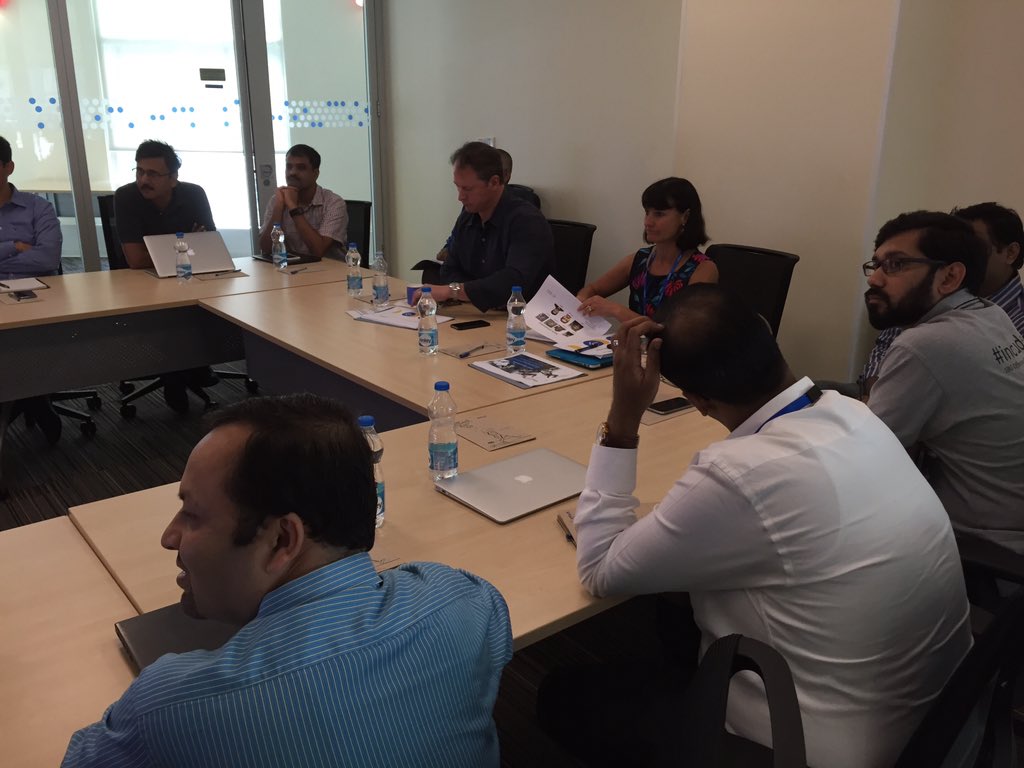 IntuitIN's tweet photo. After the successful first cohort of #IntuitLEAP, new teams sharing their journey/learnings with @TayloeStansbury https://t.co/hzWvoTAPTp