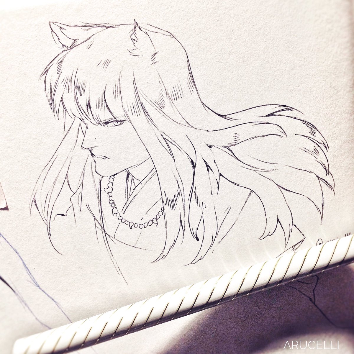 騎士 On Twitter He Was My First White Haired Anime Boy