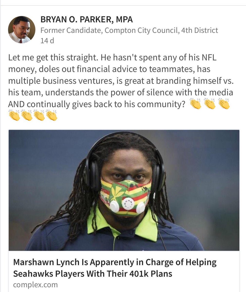 TweetLlkeAGuy's tweet photo. But what you didn't know about Marshawn... https://t.co/ZVoAVoSxTG