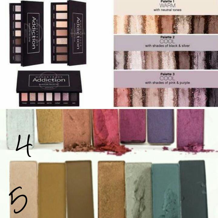 tea_cat97's tweet photo. These are our Addiction palettes including our newest 4 &amp; 5 that just came out ❤ https://t.co/yTX1T8FE1h