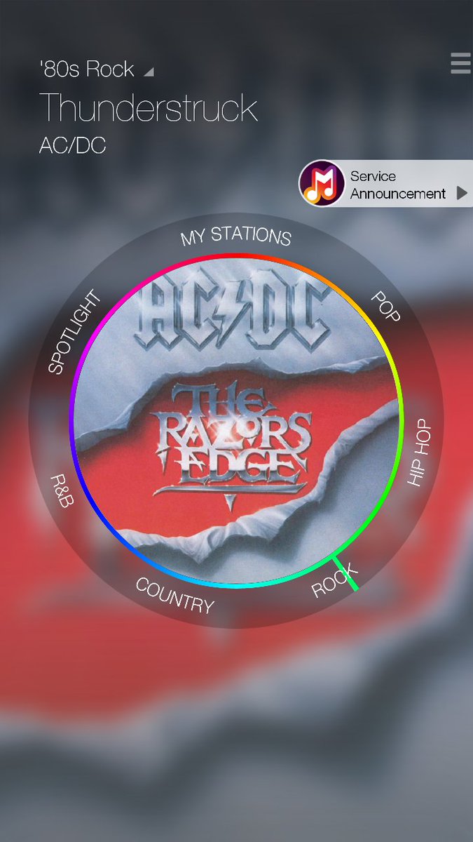 🎵 "Thunderstruck" Radio by #Ac/Dc on Samsung #MilkMusic #NowPlaying milk.to/gUu8xr4WC