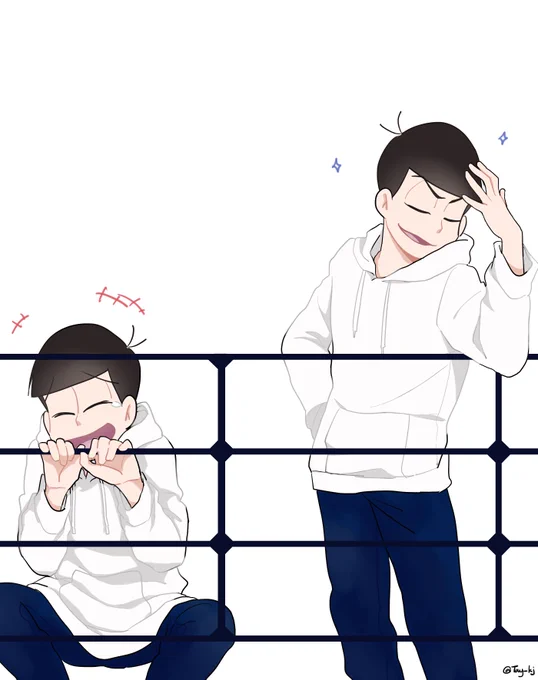 イッタイーーーー!!✨✨

#おそ松
#カラ松 
