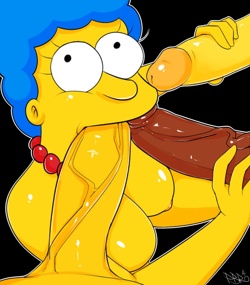 Marge simpson blowjob