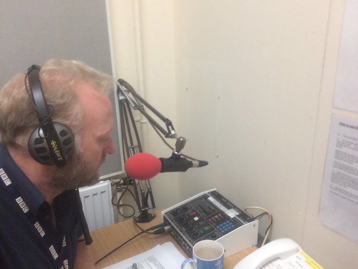 DavidFentonBBC's tweet photo. Early morning radio interviews on my Southern Health story of £240,000 job created for former chief exec. https://t.co/1RkJf8jaDH
