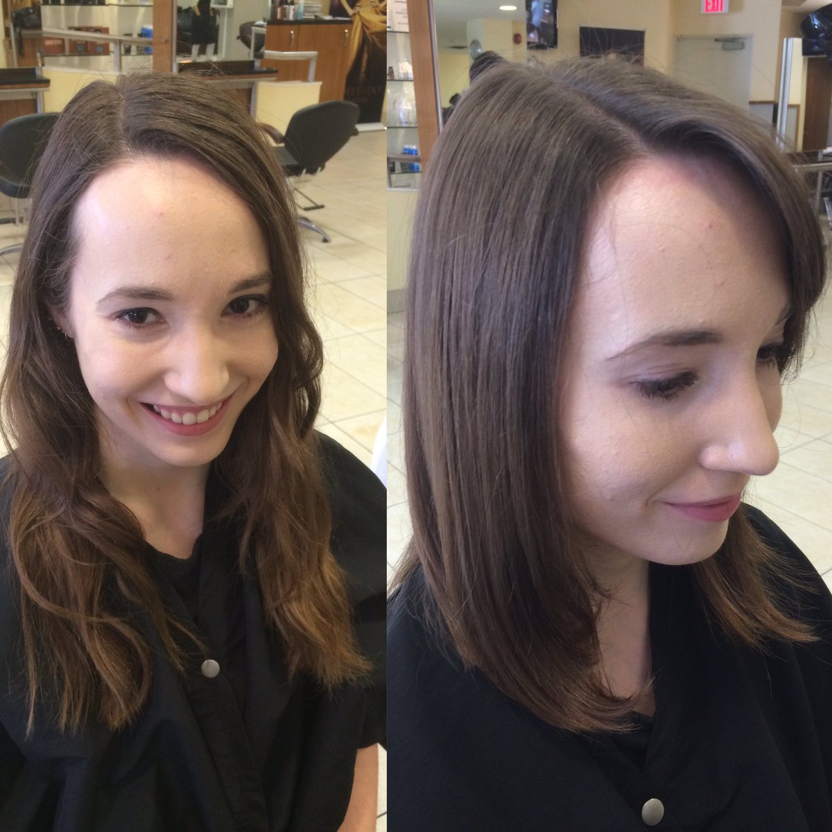 BeautyByLachhar's tweet photo. Hair cut frenzy๐๐ป
Client wanted a lob๐๐ป
#ShortHair #HairCut #Lob #Stylist #WashandStyle #BlowOut #BehindTheChair https://t.co/6n0hBUWVy6