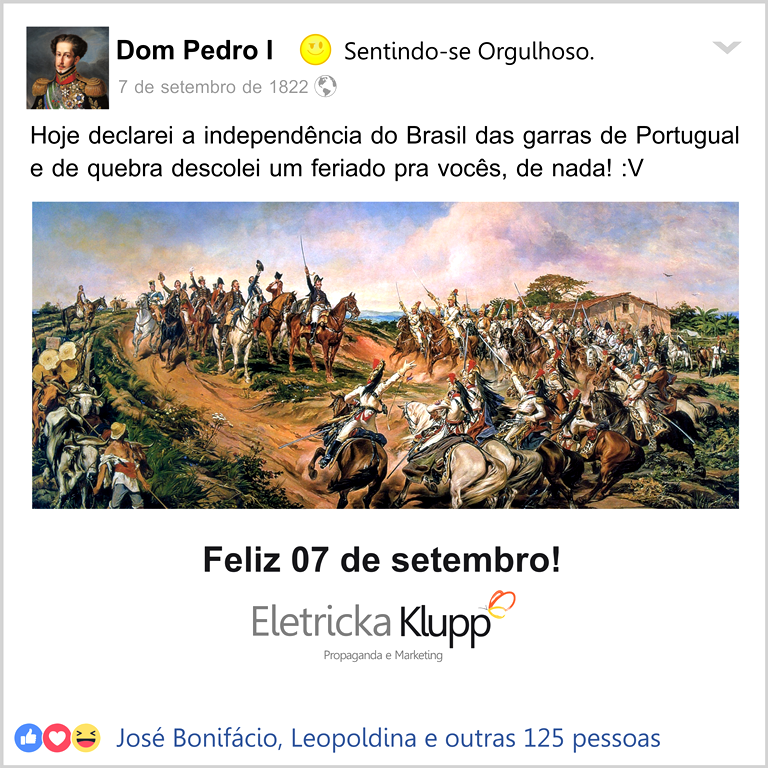 Eletricka's tweet photo. #feriado #setedesetembro #7desetembro #Brasil https://t.co/M1FHhmENol