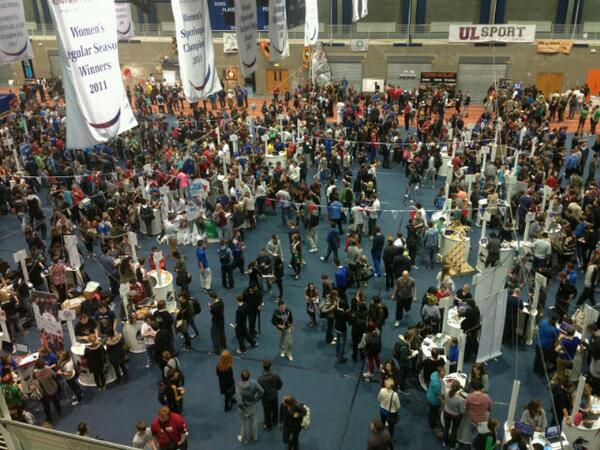 C&amp;S recruitment drive @ 4pm in the University Arena. Pre Register at ulsu.ie/clubssocs to avoid queue's!