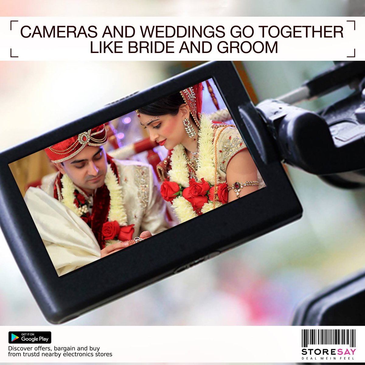 StoreSayIndia's tweet photo. Get yourself a camera from StoreSay - https://t.co/lPrH1bdMaE
#DSLR #Photography #weddinggifts https://t.co/sQwAATSzir