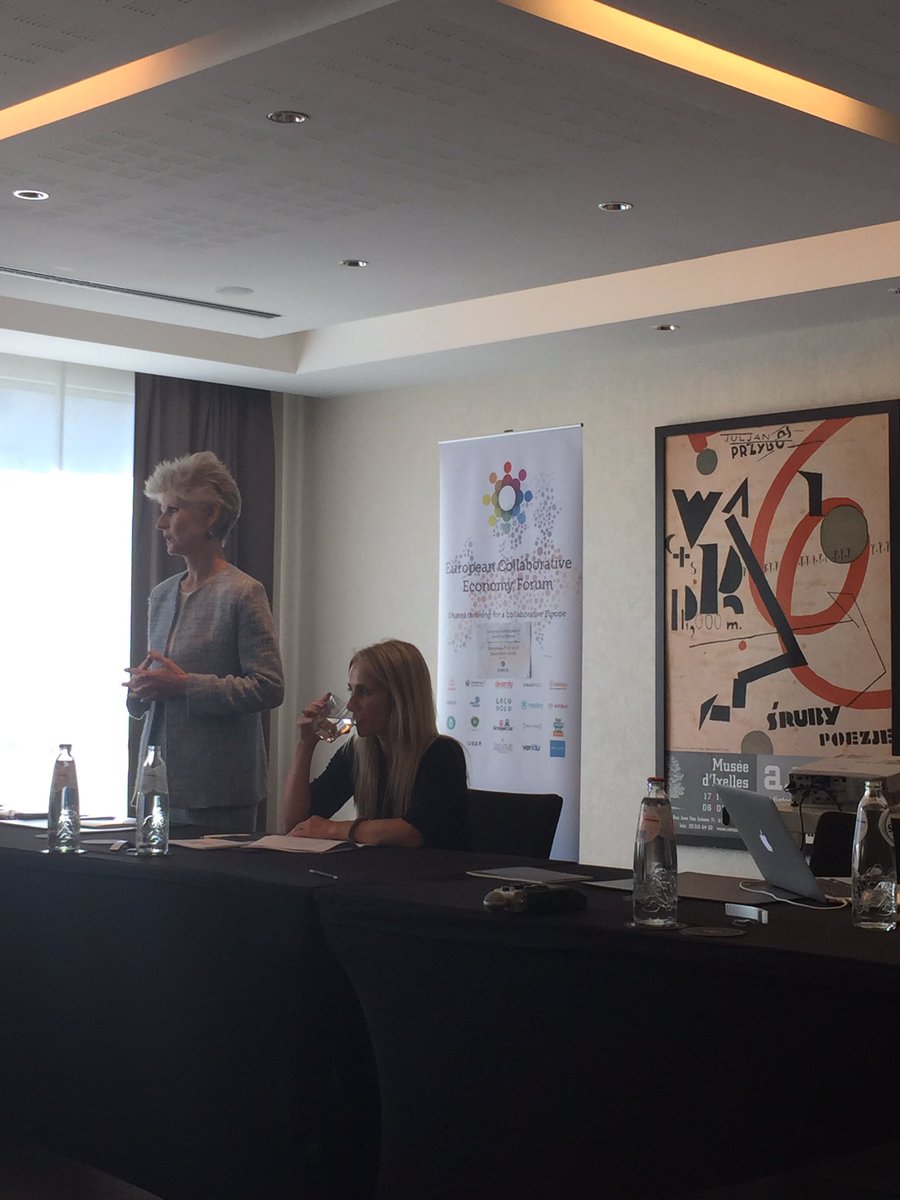 FabianLadda's tweet image. .@AnnaMariaCB: Politicians need to be disruptive. We need to become enablers and remove borders &amp;amp; burdens #EUCoLab