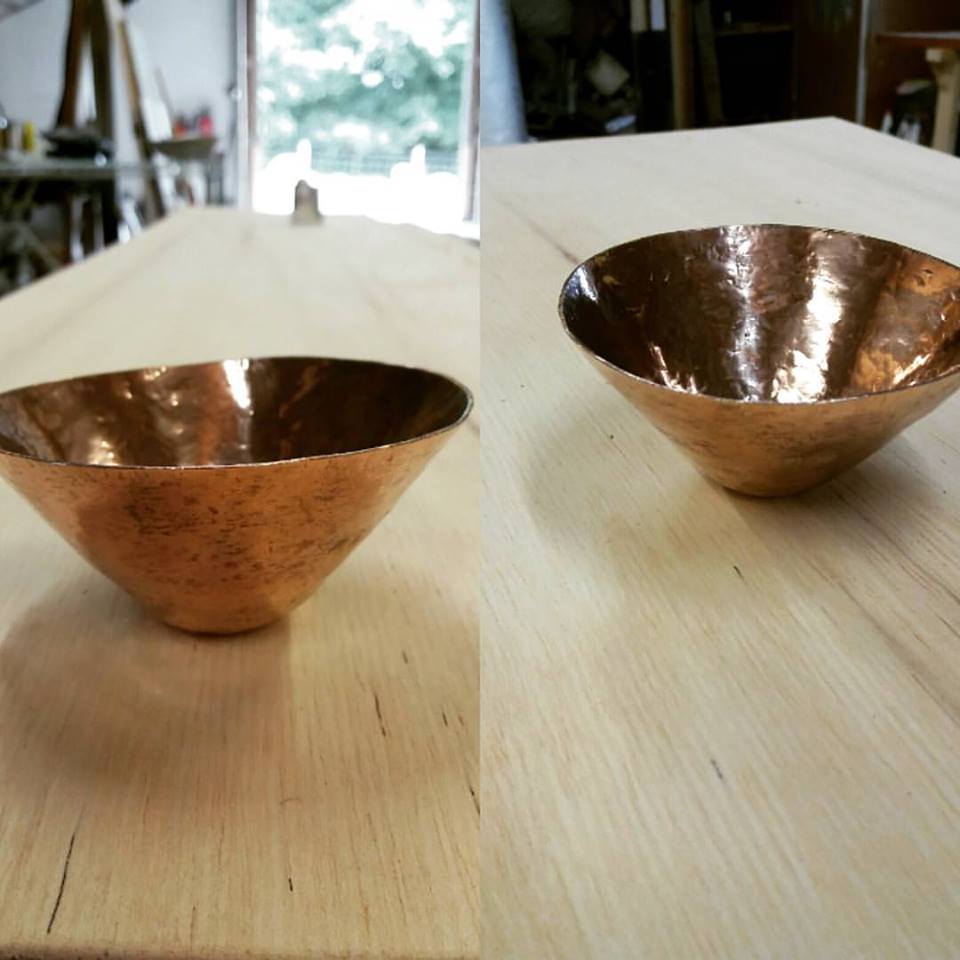 GillBridgestock's tweet photo. Finished #copper #raising #planishing #planishinghammer #polishing #gillbridgestock https://t.co/2KQkBHLT3A