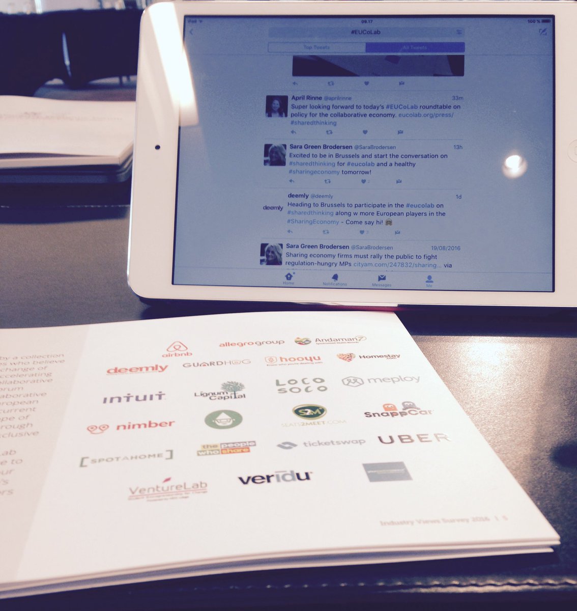 SaraBrodersen's tweet image. In Brussels at the #eucolab on #sharingeconomy Follow the action via #sharedthinking #deleøkonomi