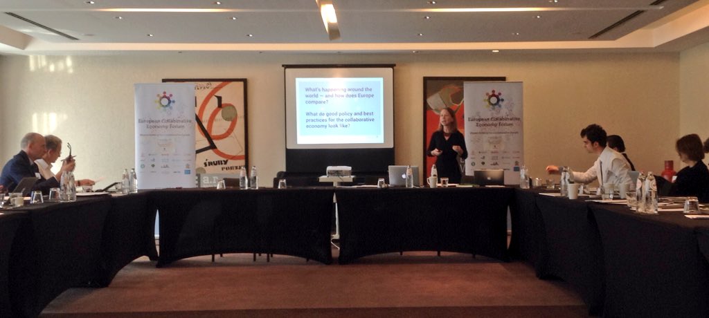 SaraBrodersen's tweet image. @aprilrinne opening the #eucolab with the status of the #sharingeconomy in Europe #sharedthinking