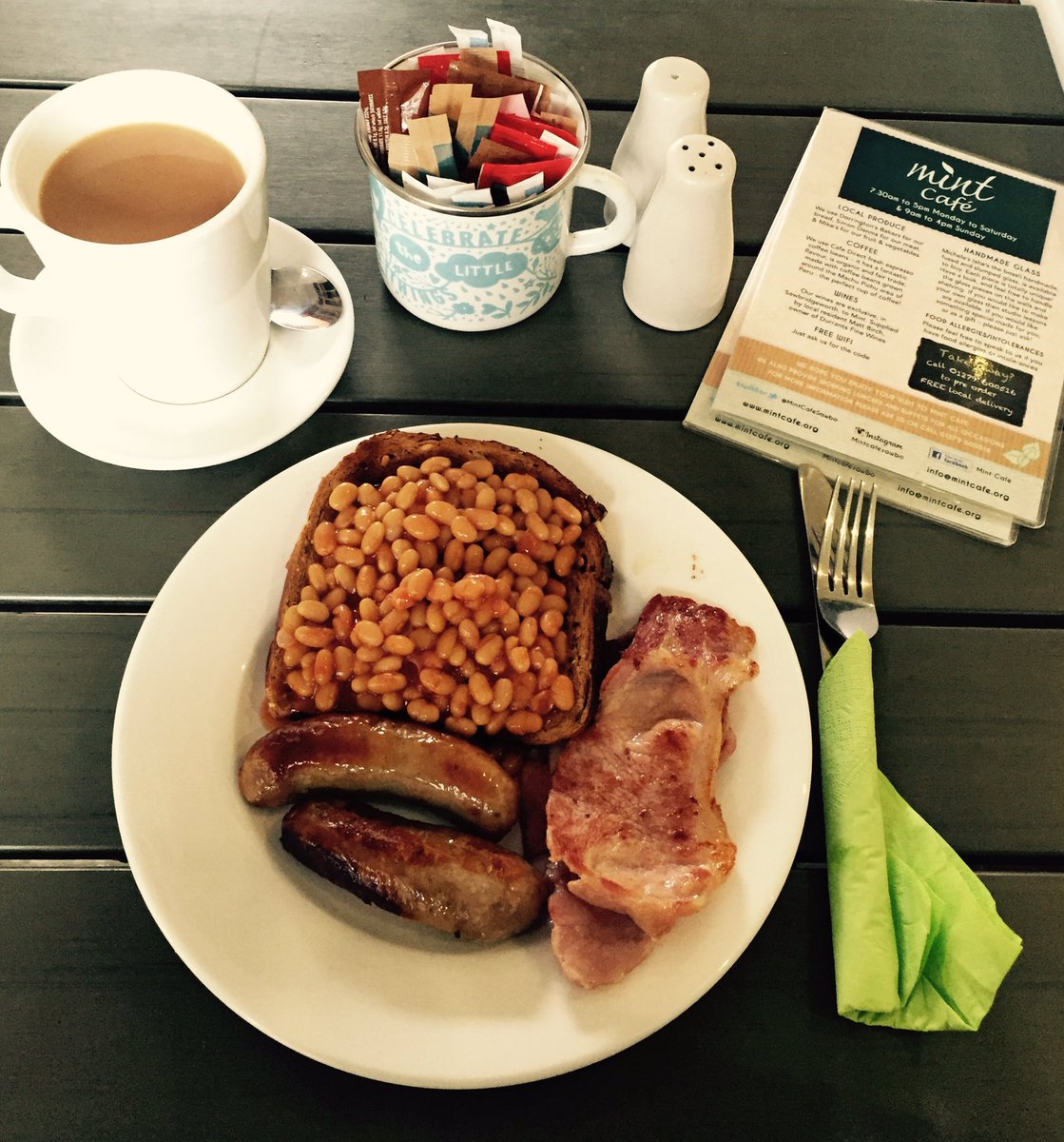 stevenjonesgolf's tweet photo. Delicious breakfast from @MintCafeSawbo this morning pre flight to 🇨🇭 #mint #sawbo #breakki #tasty #placetobe https://t.co/wVtO3lRrmS