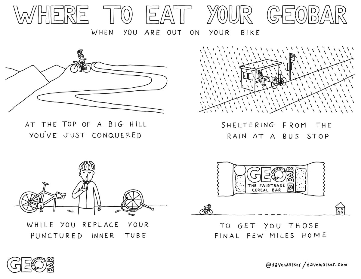 Wonder when they eat theirs? #TourofBritain #GEOACTIVE #GEOBAR <a href="/TourofBritain/">Lloyds Tour of Britain</a>