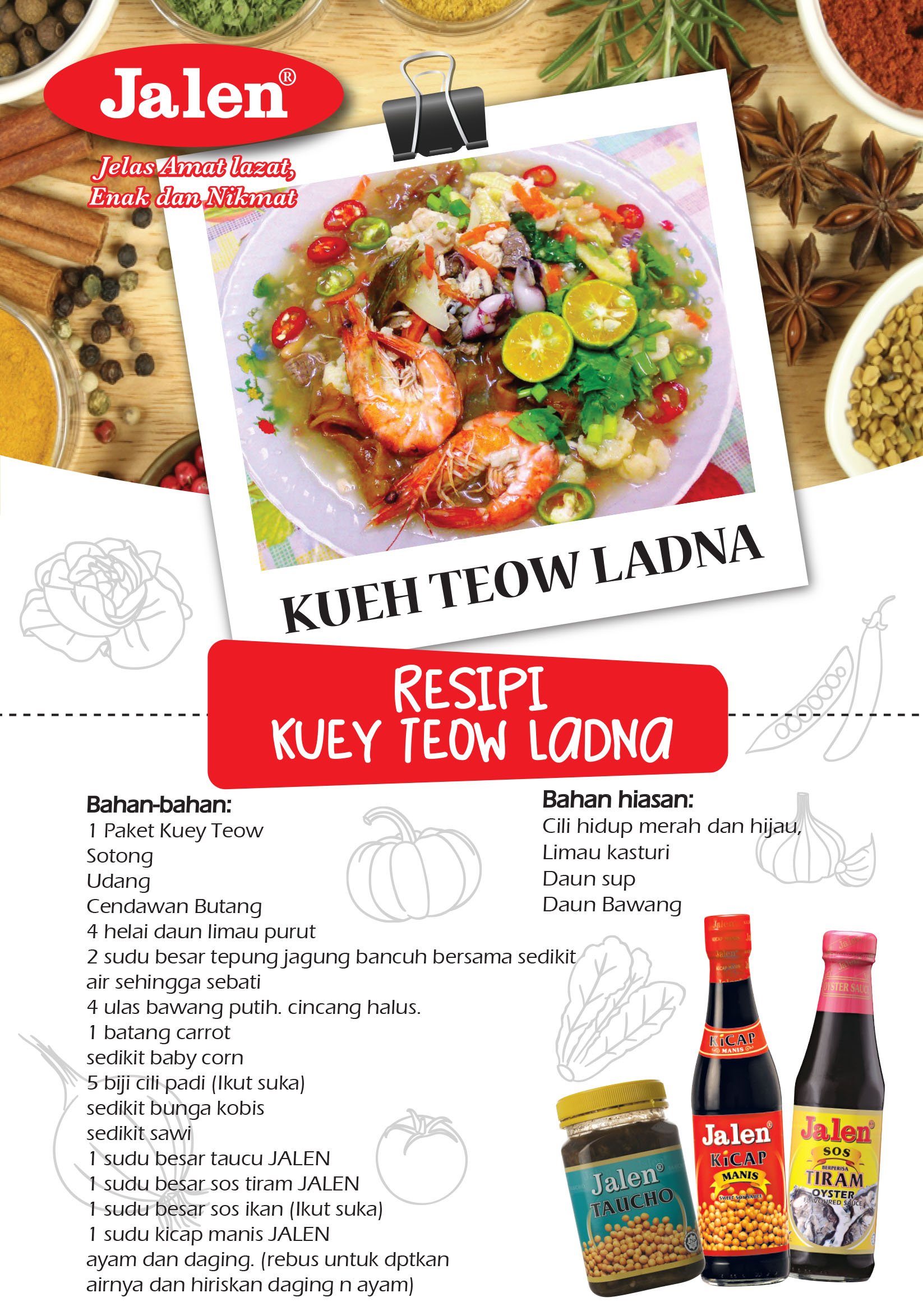 Resepi kuey teow kungfu azie kitchen