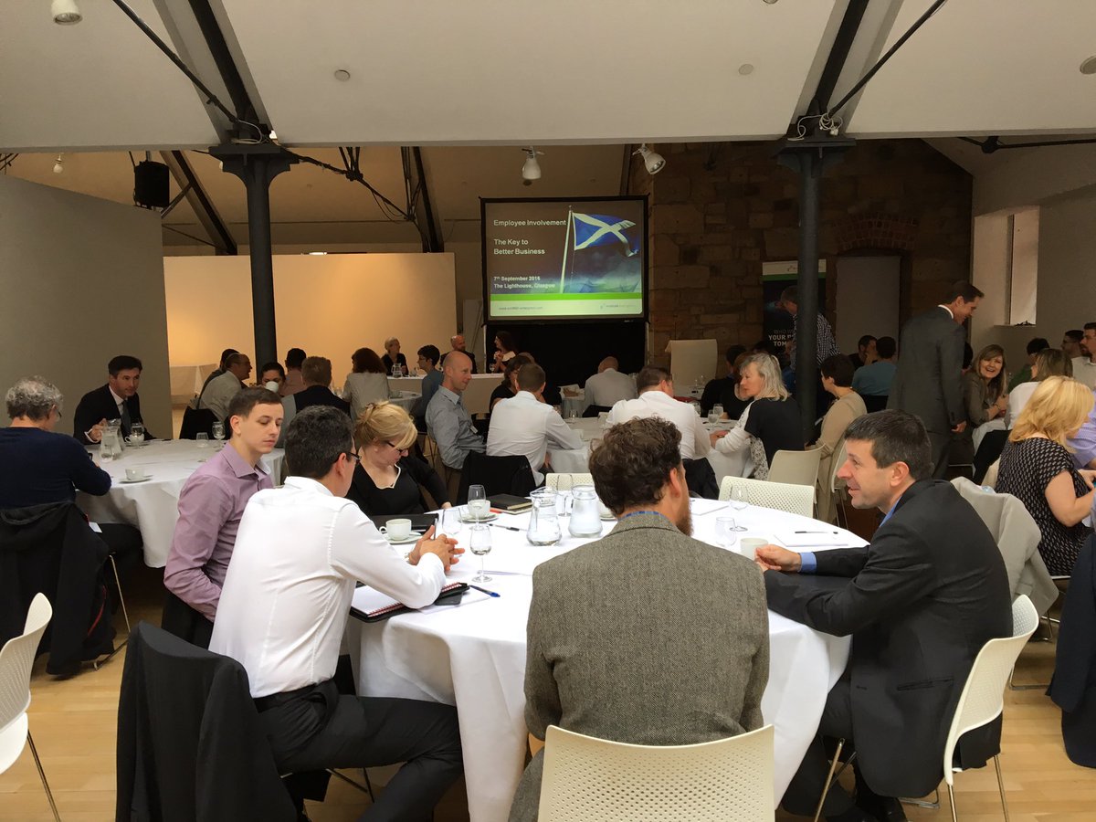 Fab turnout for <a href="/scotent/">Scottish Enterprise</a> event on employee involvement #glasgow 3 #employeeownership co.s