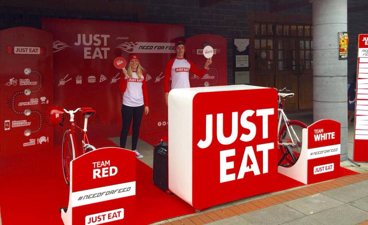 Just Eat Ireland (@justeatie) on Twitter photo Hungry students of <a href="/UL/">University Of Limerick</a>! Hop on the JUST EAT #NeedForFeed Feedometer & win amazing prizes 🍴🚵 Hungry students of <a href="/UL/">University Of Limerick</a>! Hop on the JUST EAT #NeedForFeed Feedometer & win amazing prizes 🍴🚵