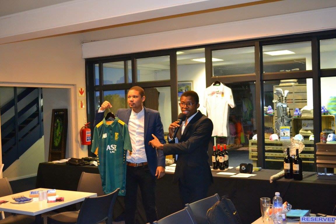 Ed_Athletes's tweet image. Our MCs in auctioneer mode. Thank you @mornemorkel65 for the most generous contribution #YouthDevelopment @UN