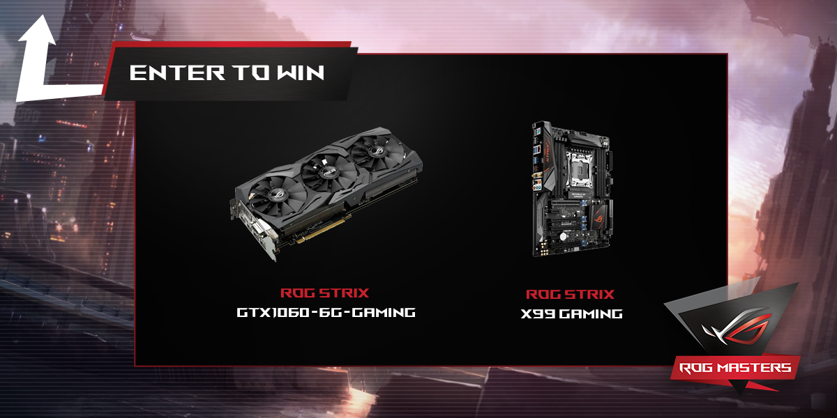 ASUS_ROG's tweet photo. We're giving away epic @ASUS_ROG
prizes for the #ROGMASTERS OCE Qualifiers
Enter to Win 👉 https://t.co/UkpSR8lRvs 👈 https://t.co/vdn8WIC1XE