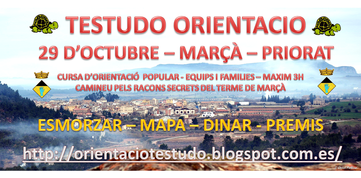 Neix la primera #cursa d'#orientació del #Priorat <a href="/Etimonline/">Ètim</a> <a href="/radiofalset/">Ràdio Falset</a> <a href="/domontsant/">domontsant</a> <a href="/DOP_Siurana/">DOP Siurana</a> <a href="/Prioratenotur/">Priorat Enoturisme</a>